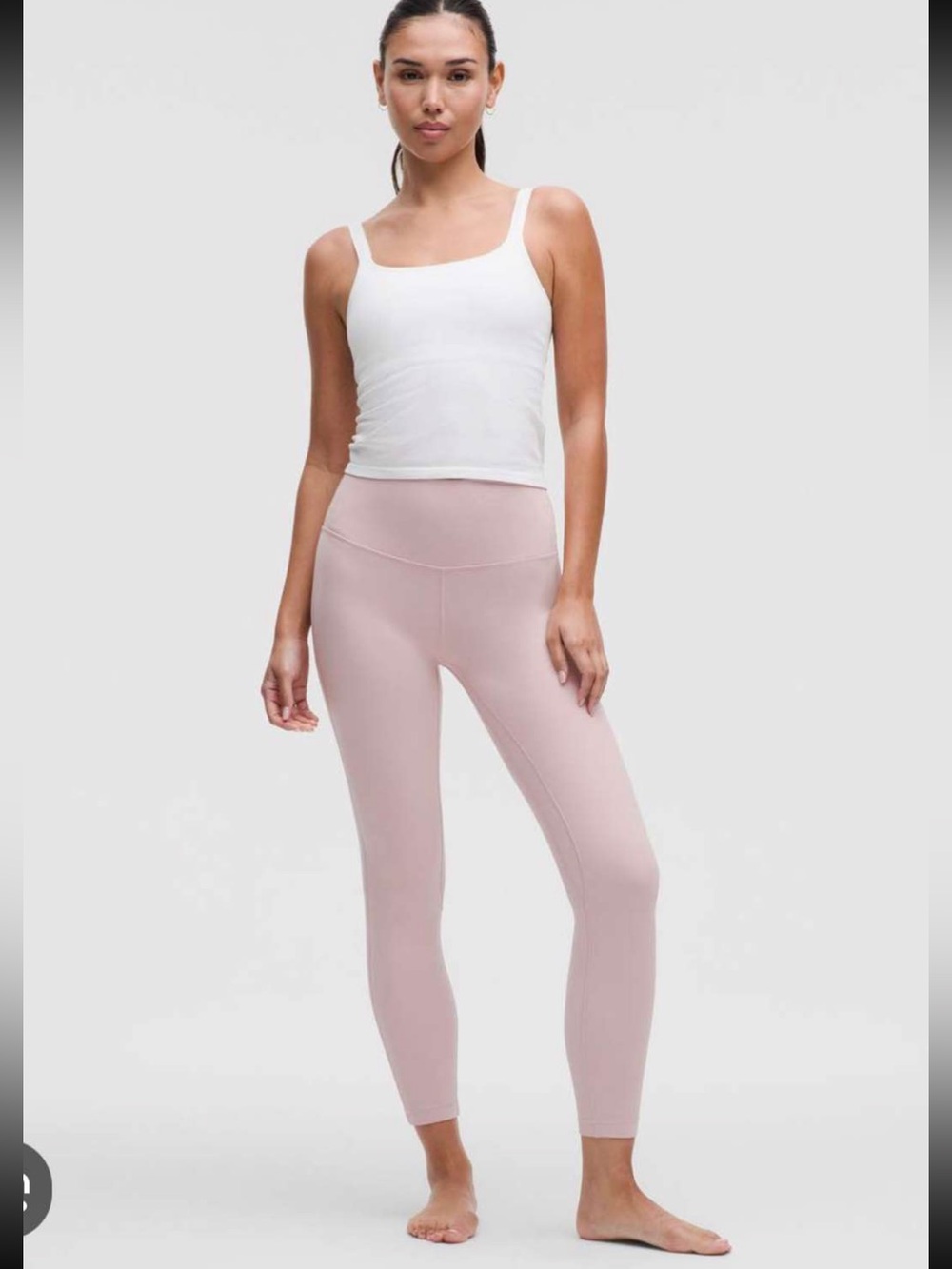 LULULEMON Align High-Rise leggings Pink Haze 25” Women’s Size 6 Like New